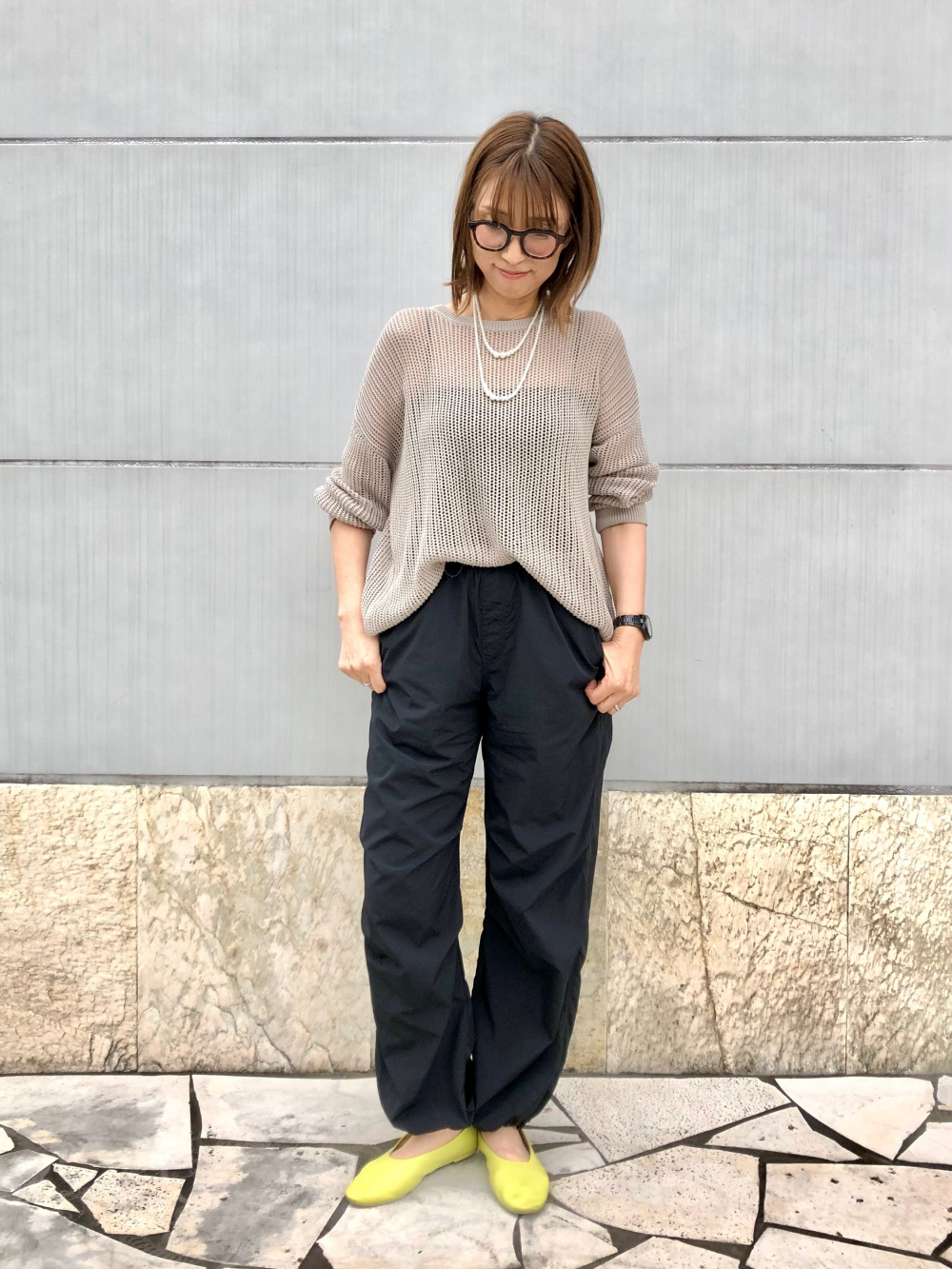 パラシュートパンツ/丈長め」の着用コーディネート| ユニクロ公式