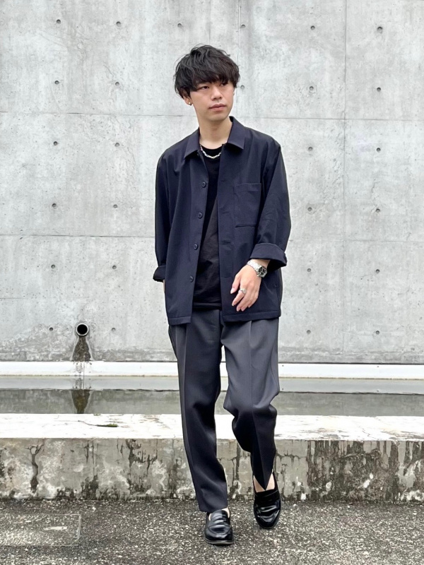 エアリズムコットンクルーネックTシャツ（半袖）、感動ジャケット
