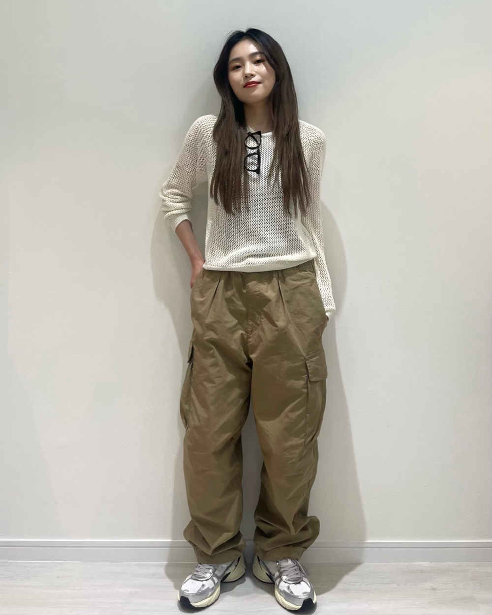 PEACE FOR ALL Tシャツ/綾瀬はるか、ワイドフィットパラシュート