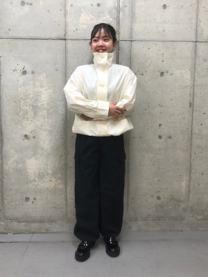 アイボリー コットン オーバーサイズジャケット ユニクロ公式 | ライトコットンオーバーサイズジャケット