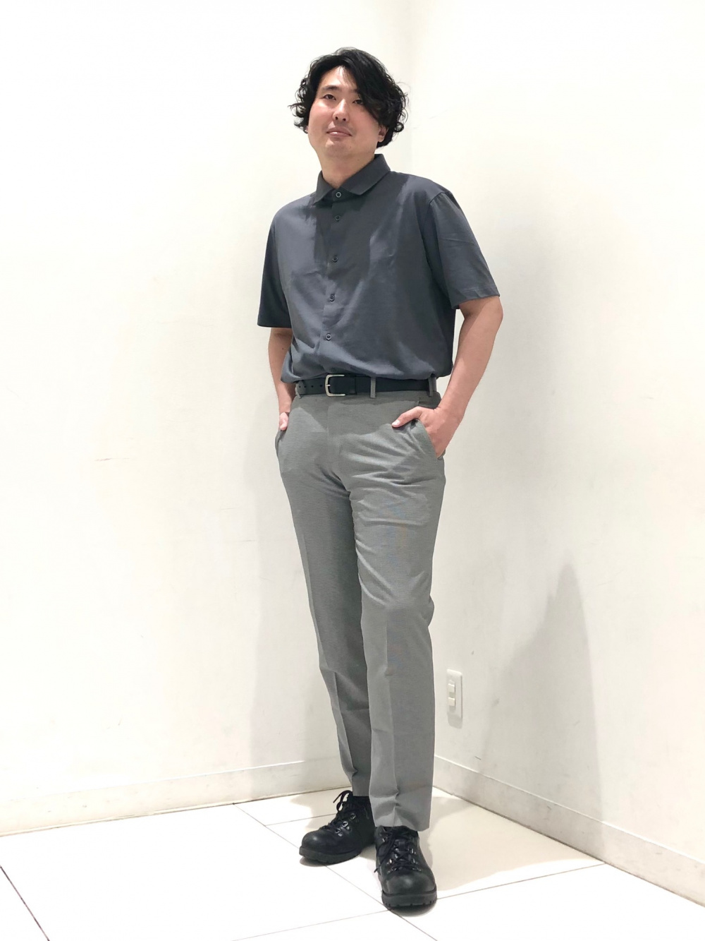 テーラードジャケット セットアップ可能、感動パンツ/チドリ」の