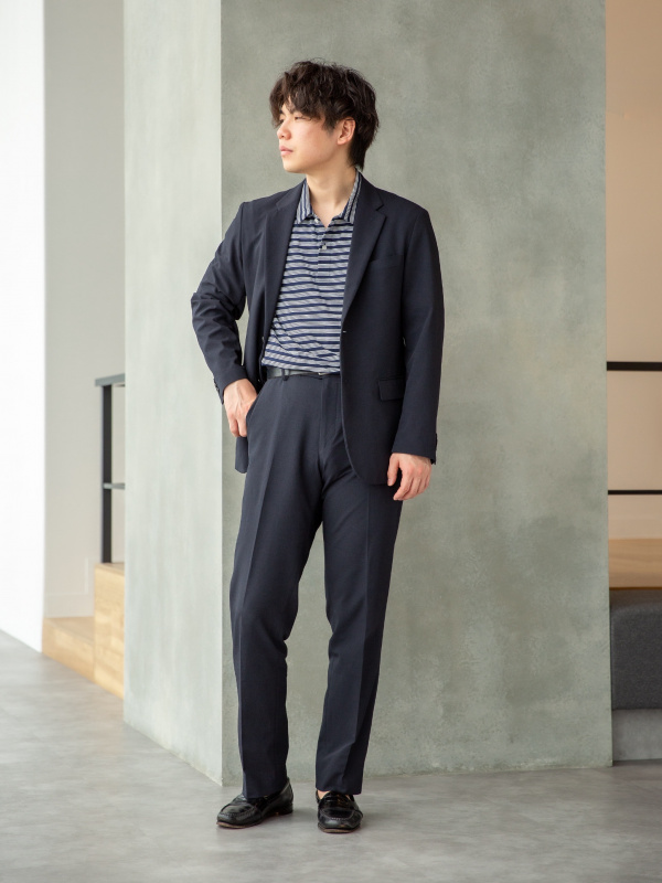 感動ジャケット2wayストレッチ」のメンズのコーディネート一覧