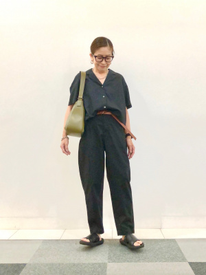 ユニクロ公式 | リネンコットンテーパードパンツ