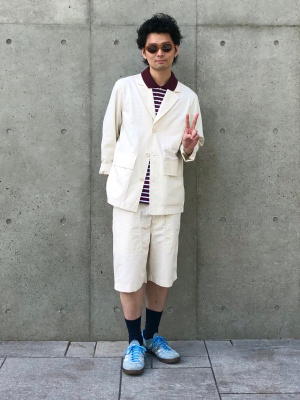 【完売品・新品】コットンジャケット ユニクロ JW ANDERSON L UNIQLO×JW ANDERSON］2024SS新作ほぼ全型先行レビュー&コーデ