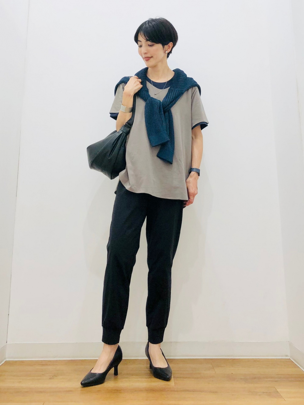  Unicornゴブラン切替ジャンパースカート タイツ セット 未着用 No.894ゴブラン風くまちゃんフロントボタンリボンジャンパースカート +