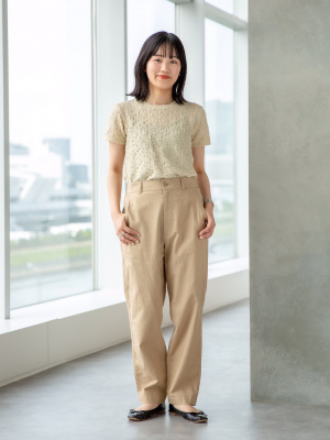 ユニクロ公式 | リネンコットンテーパードパンツ