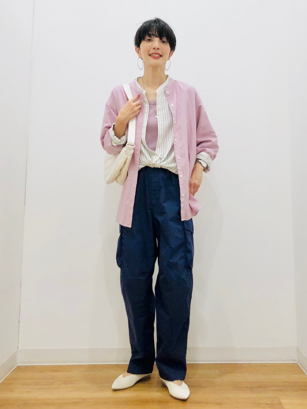 PEACE FOR ALL Tシャツ/綾瀬はるか、ワイドフィットパラシュート