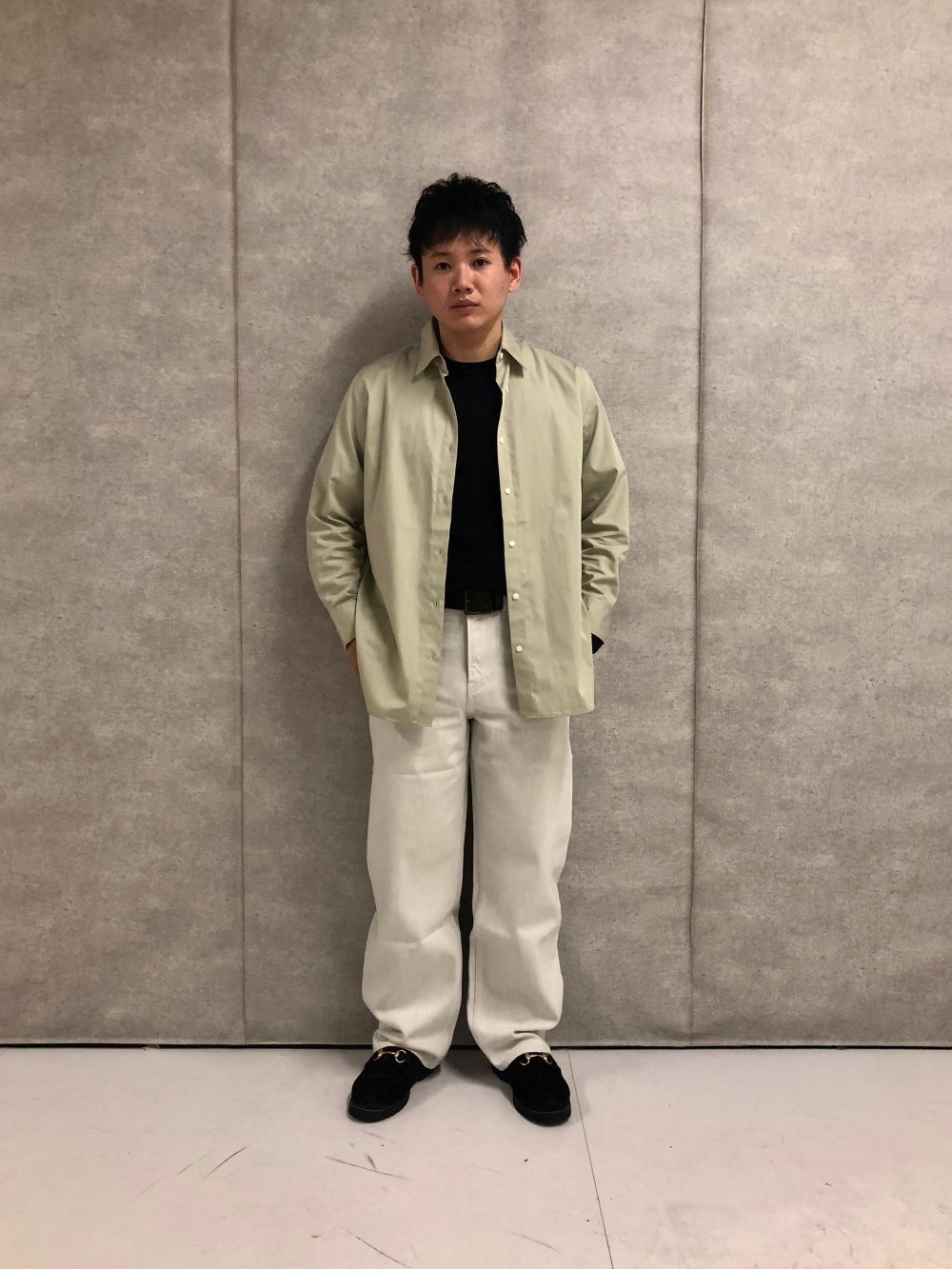極輕無重力夏日 直筒牛仔寬褲