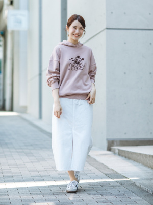 00s OLD UNIQLO ダブルジップパーカー ボーダー ピンク y2k S UNIQLO - 00s old UNIQLO ダブルジップ スウェット パーカー