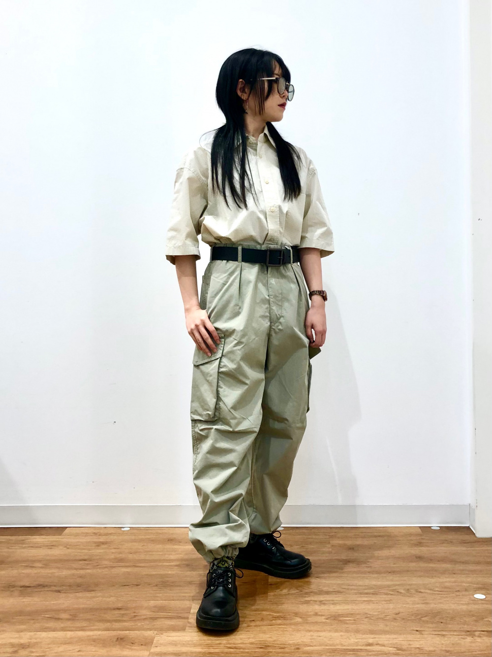 PEACE FOR ALL Tシャツ/綾瀬はるか、ワイドフィットパラシュート