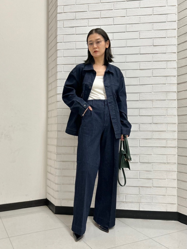 セットアップ ladies uniqlo