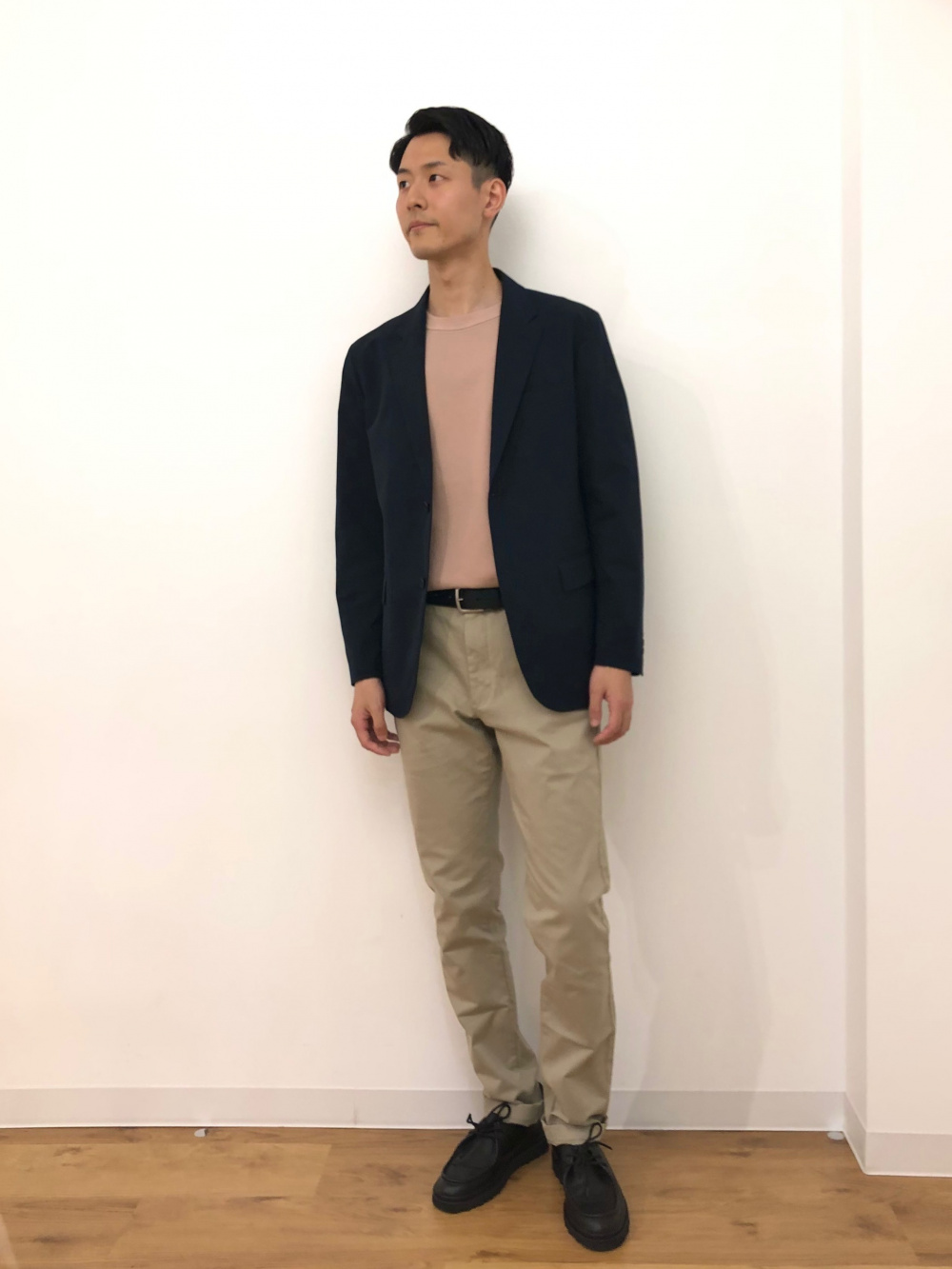 UNIQLO ユニクロ 感動ジャケット・パンツ ノンアイロンシャツ（Lサイズ） 感動ジャケット、ノンアイロンジャージーシャツ（ボタンダウン