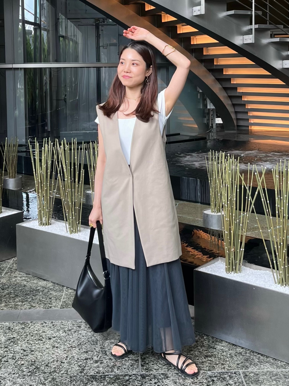 シンプルナローニットワンピース （SNIDEL - スナイデル シンプル  