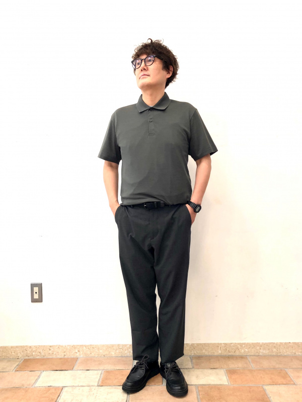 感動イージーパンツ/ウールライクのコーディネート・着用イメージ