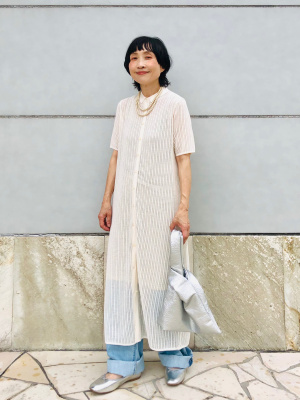 ユニクロ公式 | レースニットワンピース