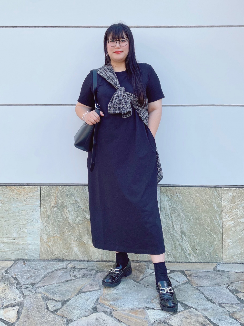 エアリズムコットンブラワンピース」の着用コーディネート| ユニクロ公式