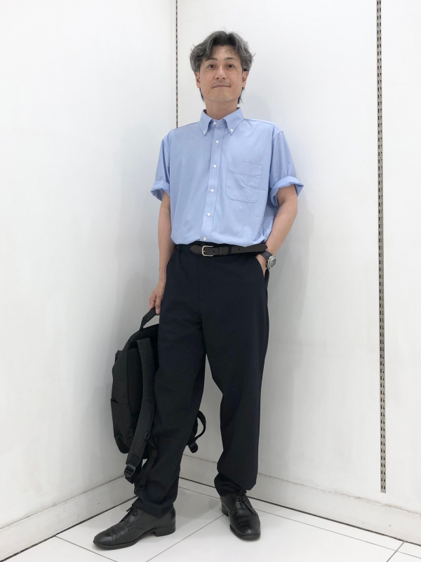 のほほんページです＊ LOISIR パンツ リネンツイルボトルシルエットパンツ レディース