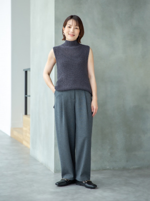 UNIQLO ブラッシュドジャージータックテーパードパンツ ユニクロ公式 | ブラッシュドジャージータックテーパードパンツ