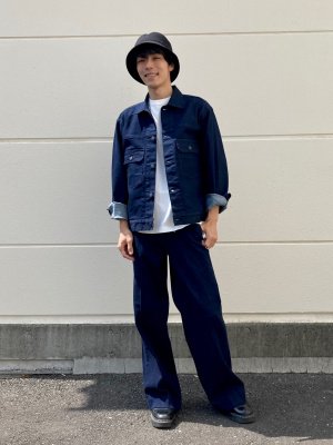 UNIQLO デニム セットアップ サード型 Gジャン M ジーンズ w30 ユニクロ公式 | デニムジャケット