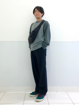 UNIQLO - ユニクロ スラックス メンズ ストレート の通販 by