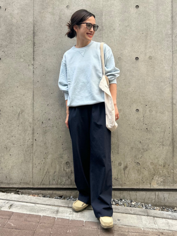 タックワイドパンツ（レディース）の着用コーディネート一覧| ユニクロ公式 