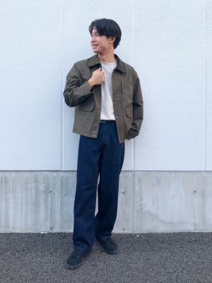 ユニクロU ユーティリティショートブルゾン　Mサイズ ユニクロ公式 | コットンショートブルゾン