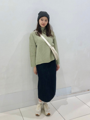 ユニクロ公式 | デニムパネルロングスカート