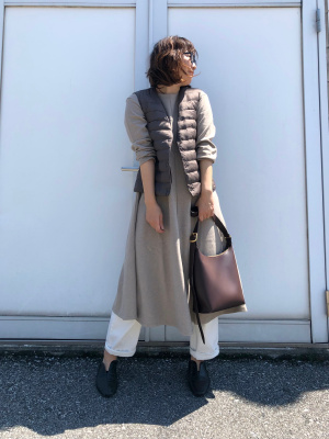 ユニクロ公式 | ブラッシュドジャージーワンピース