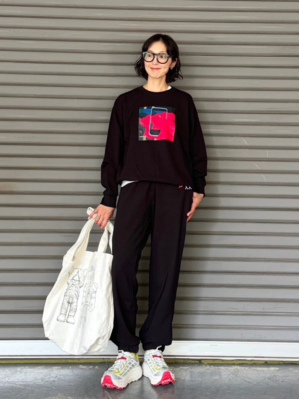 カウズ + ウォーホル スウェットパンツ、カウズ + ウォーホル
