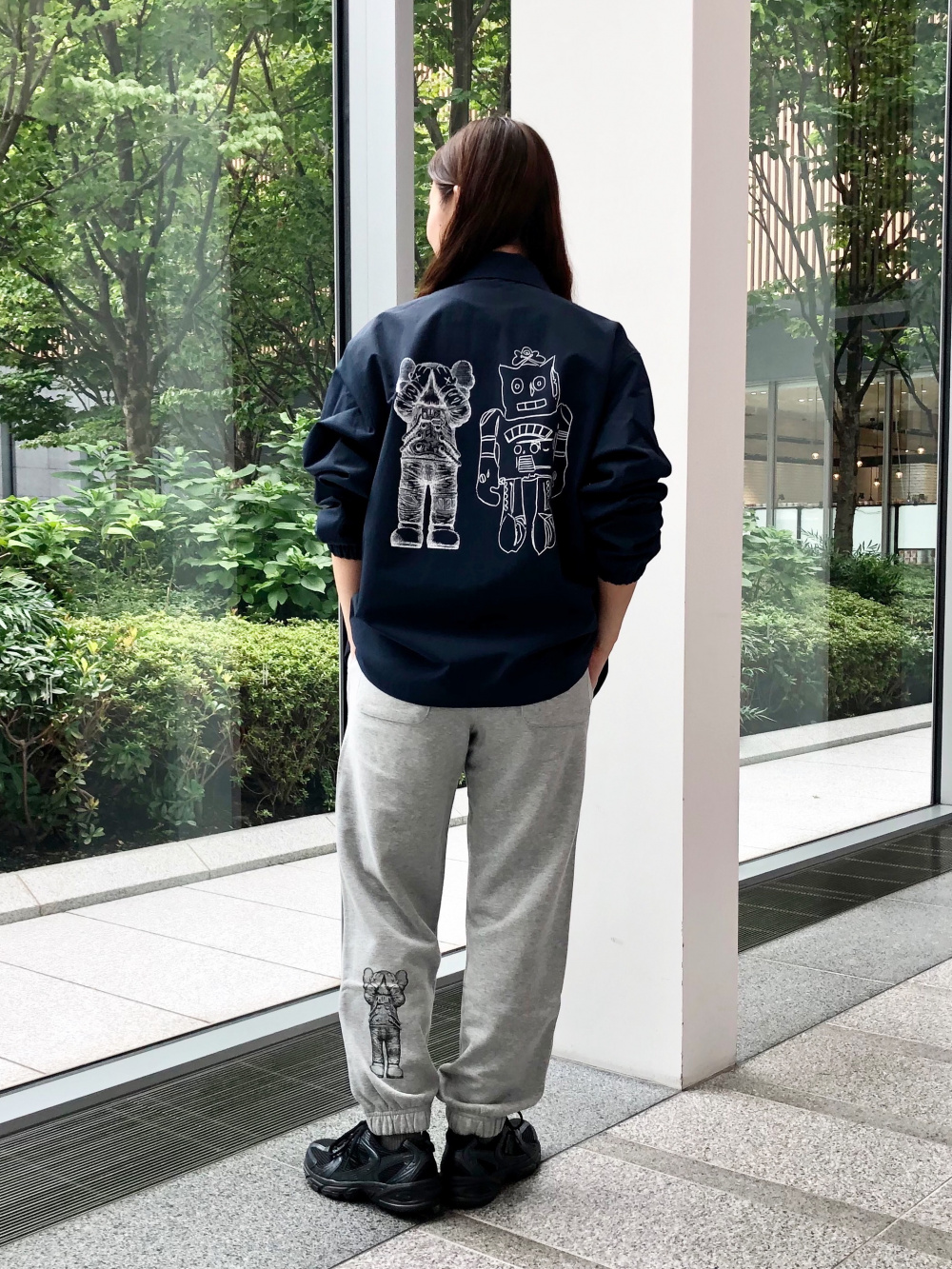 カウズ + ウォーホル コーチジャケット、カウズ + ウォーホル