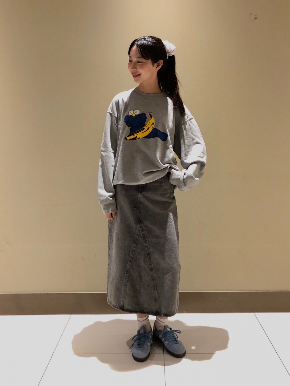 *URKOOL*カーゴショーツパンツ* カウズ + ウォーホル スウェットシャツ、パラシュートカーゴ