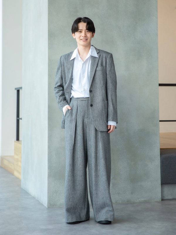 UNIQLO - UNIQLO:C ツイードオーバーサイズジャケット Mの通販