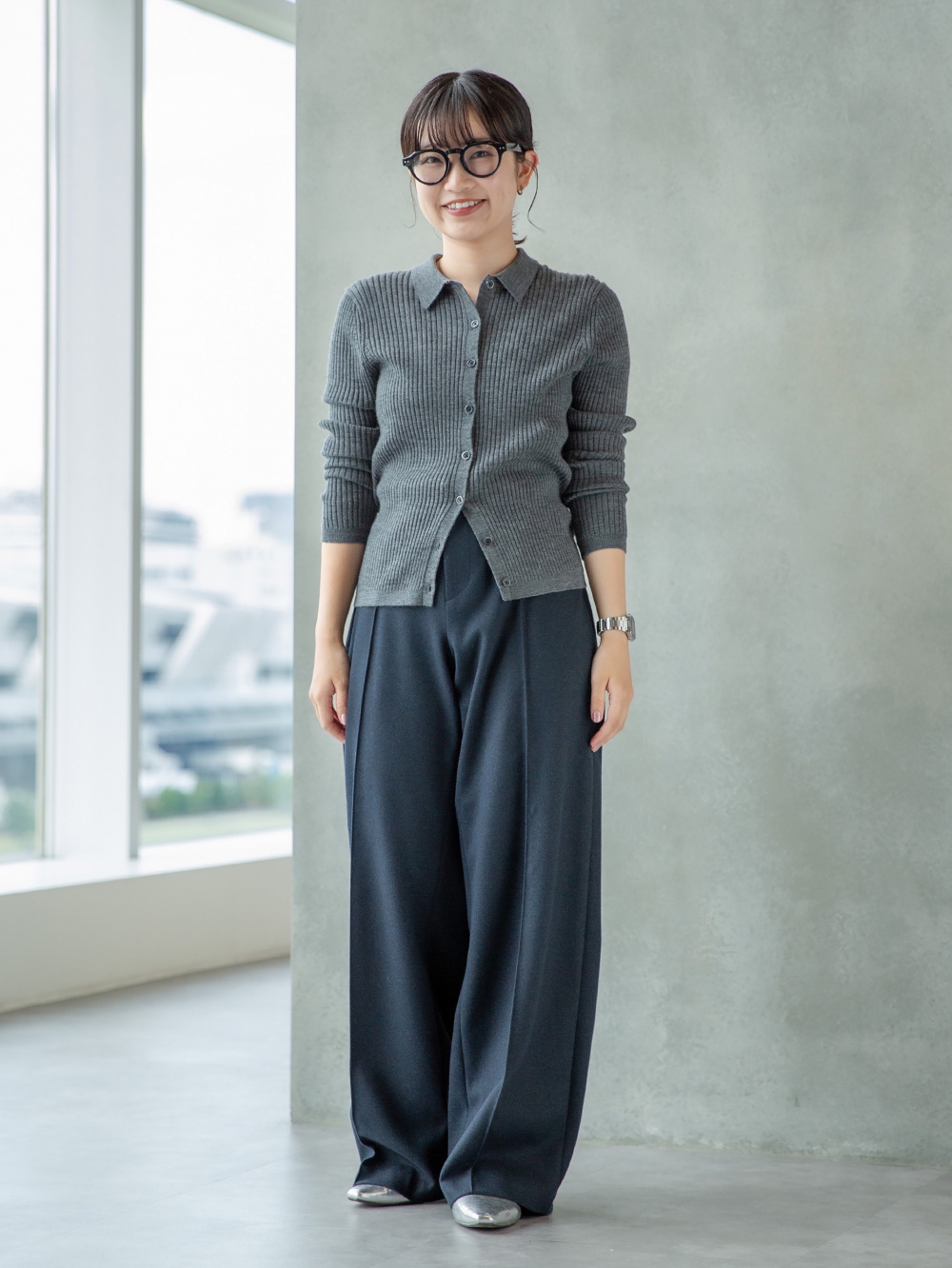 UNIQLO - ユニクロ　メリノリブポロカーディガン ユニクロ】「すごく良くて感動しました！」「色違いもほしい
