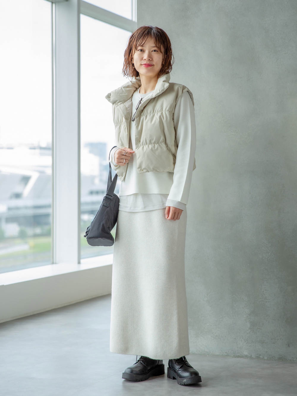 ユニクロ　ダウンクロップドベスト　Ｓ ユニクロ公式 | ダウンクロップドベスト