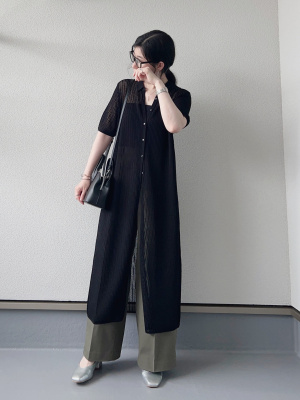 Yuij専用 ユニクロ公式 | レースニットワンピース