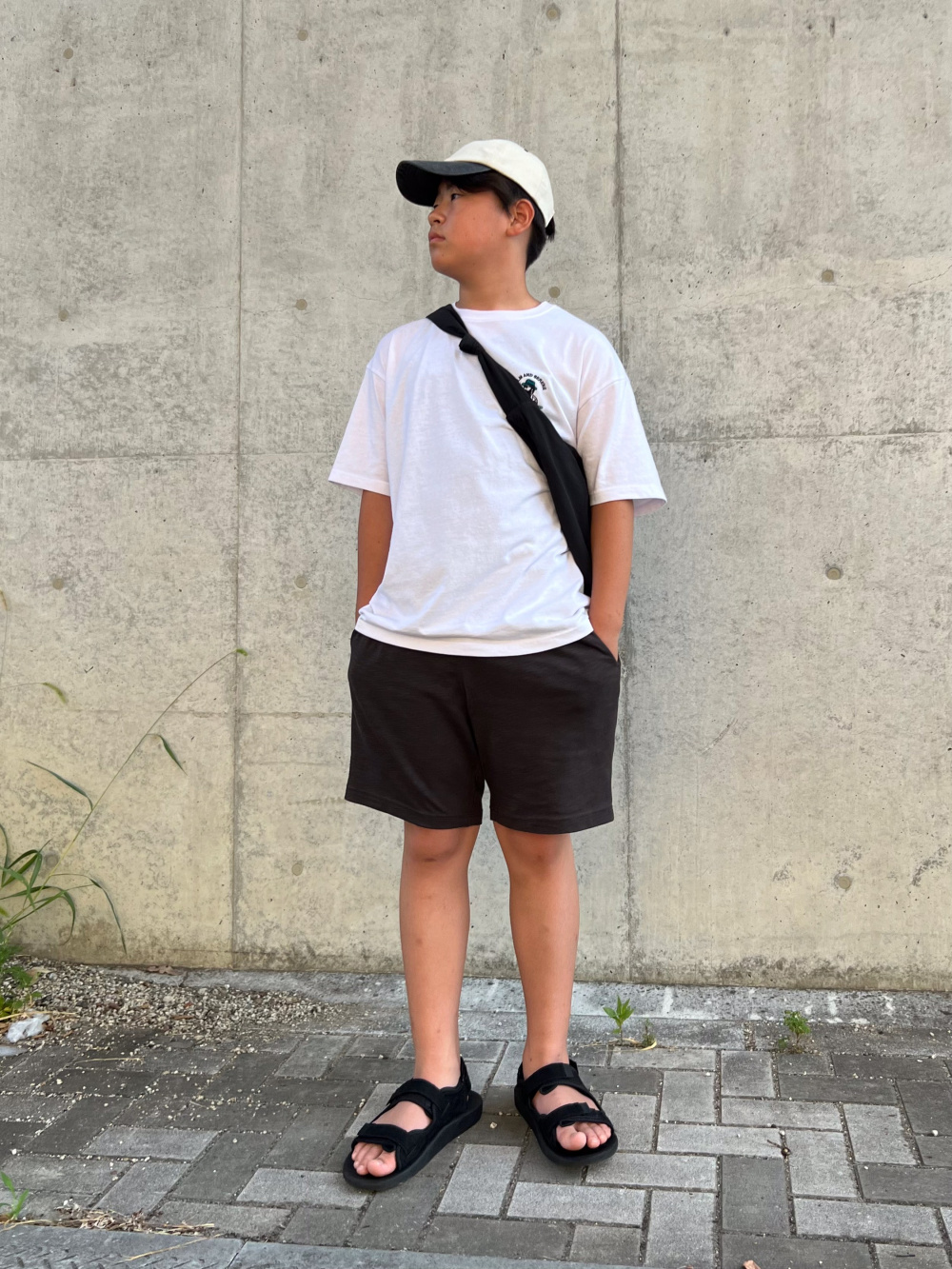 ユニクロ ユニクロc シャツ ショーツ サンダル コーデ uniqlo ユニクロ ユニクロc シャツ ショーツ サンダル コーデ uniqlo