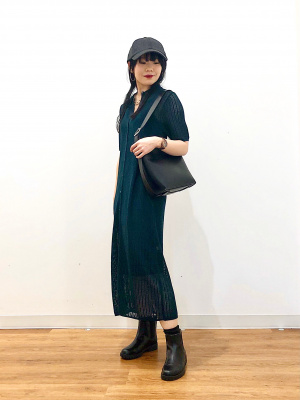 ユニクロ公式 | レースニットワンピース