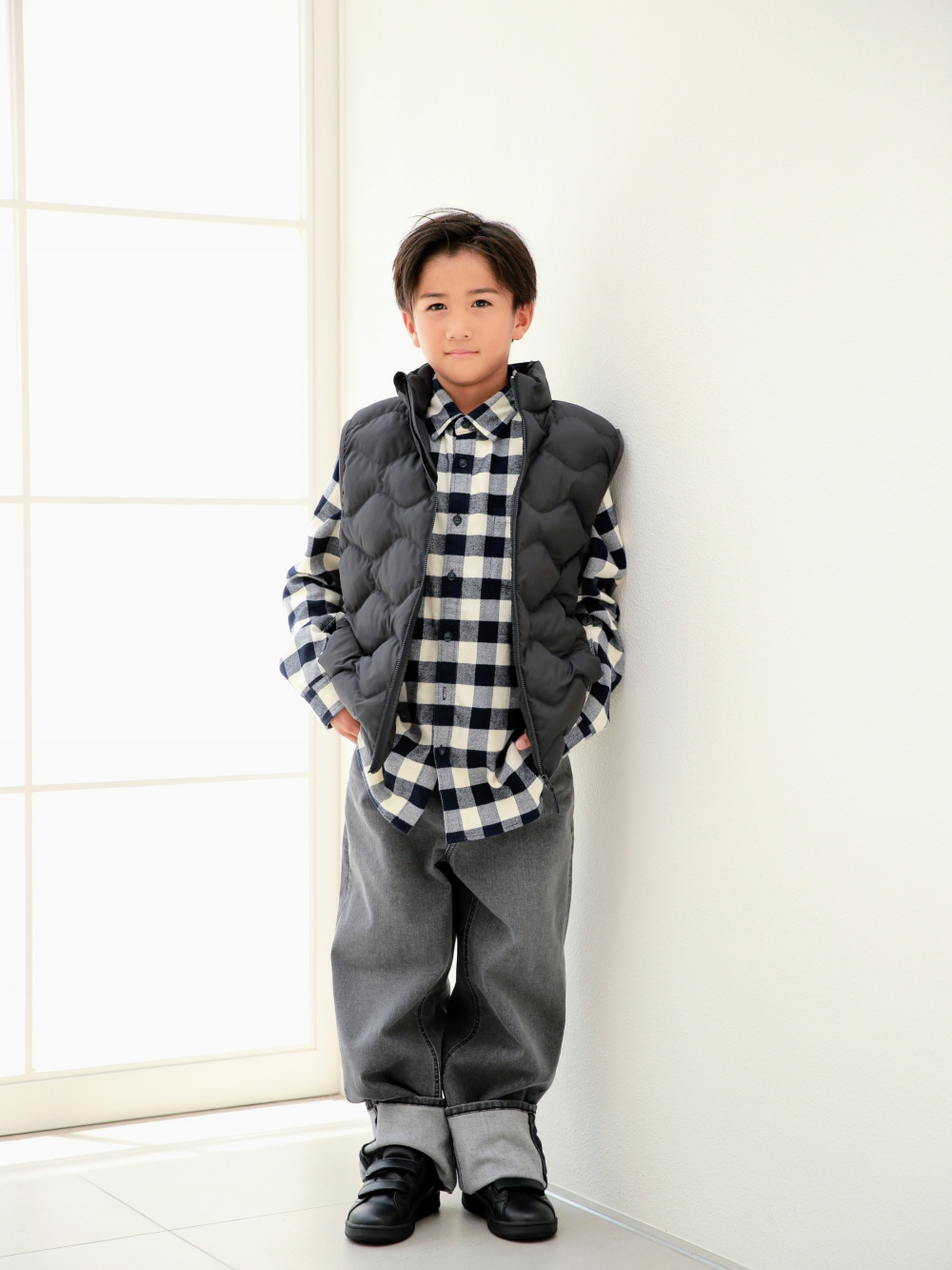 UNIQLOKIDS ワンピース 150 味わい深い