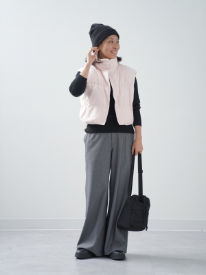 ユニクロ公式 | ダウンクロップドベスト