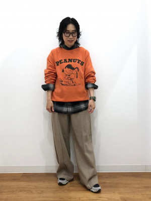ユニクロ公式 | ピーナッツ スウェットシャツ