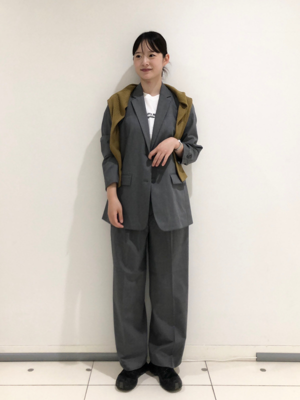 UNIQLO ユニクロ リラックステーラードジャケット セットアップ 美品 ジレ ユニクロ公式 | リラックステーラードジャケット
