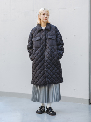 ユニクロ公式 | パフテックオーバーサイズキルトコート