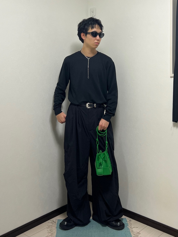 オーバルキャットサングラス（メンズ）の着用コーディネート一覧