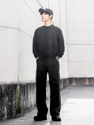 ユニクロ公式 | ウォッシュコットンクルーネックTシャツ（長袖）