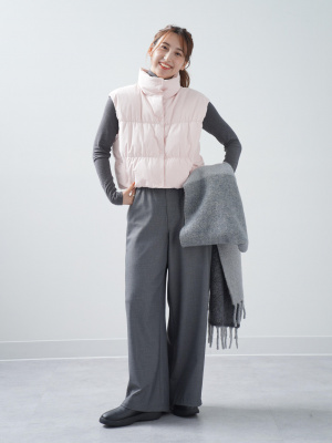 ユニクロ公式 | ダウンクロップドベスト