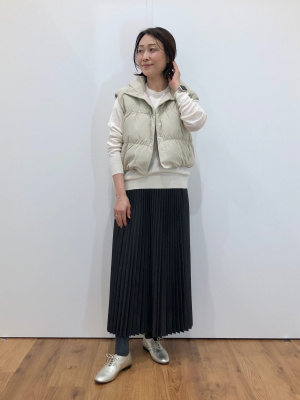 【未使用タグ付】ジーユー ユニクロ セレモニースーツ プリーツスカート 新品未使用タグ付き ユニクロ UNIQLO プリーツスカート グリーン