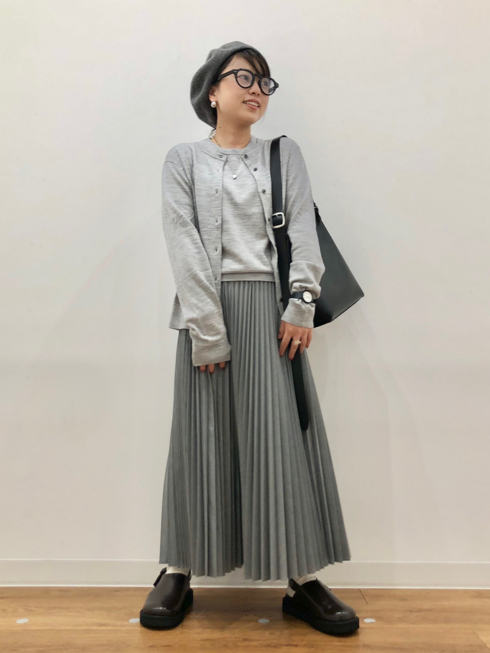 UNIQLO C　ツイードオーバーサイズジャケット,ツイードタックワイドパンツ ツイードオーバーサイズジャケット、ツイードタックワイドパンツ」の