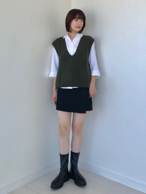 ユニクロ公式 | ツイードスコート
