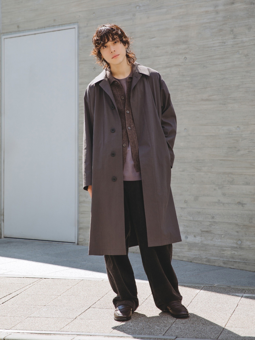 【新品未使用】ユニクロコーティングロングコートM ユニクロ公式 | コーティングロングコート