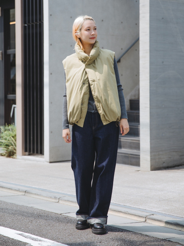 ユニクロUパフテックノンキルトベスト